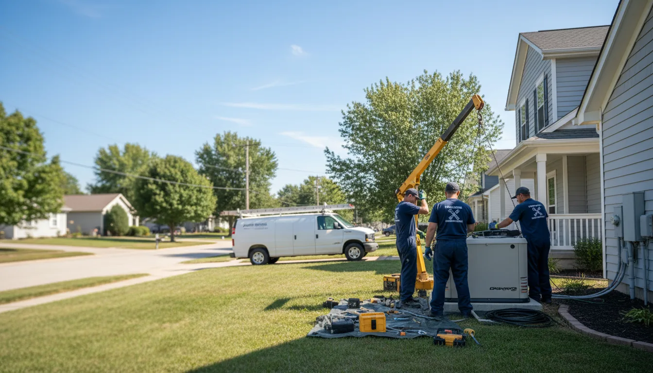 Generator Installation in Steger, IL near me